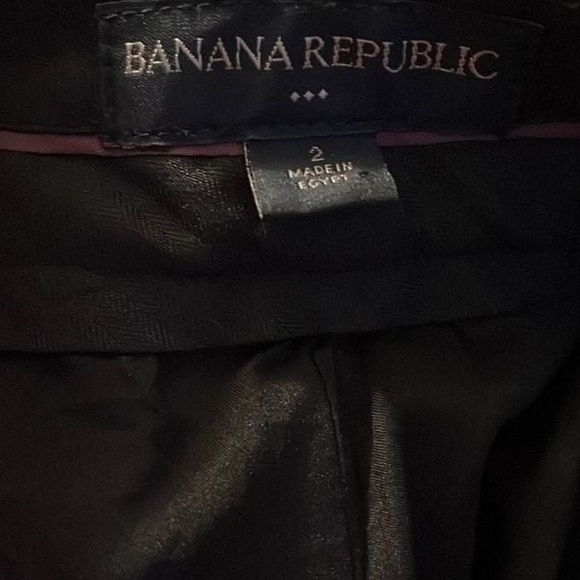 Banana Republic size 2 wool/polyester gray dress pants - Picture 7 of 8